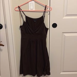 Brown Mid Length Dress